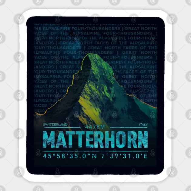 Matterhorn Sticker by ICONZ80